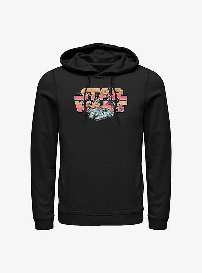 Star Wars Falcon Chase Logo Hoodie
