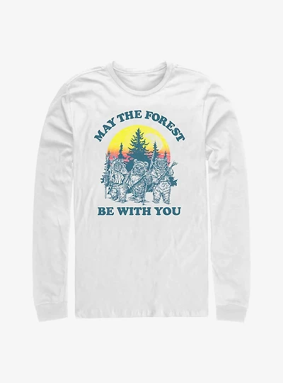 Star Wars Ewok Sunset Redux Long Sleeve T-Shirt