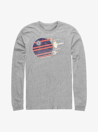 Star Wars Rebel Flyby Long Sleeve T-Shirt
