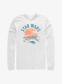 Star Wars Sunset Long Sleeve T-Shirt