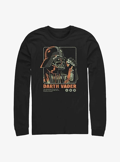 Star Wars Vader Choke Long Sleeve T-Shirt