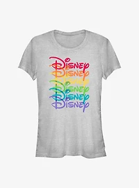 Disney Channel Logo Stack Pride T-Shirt