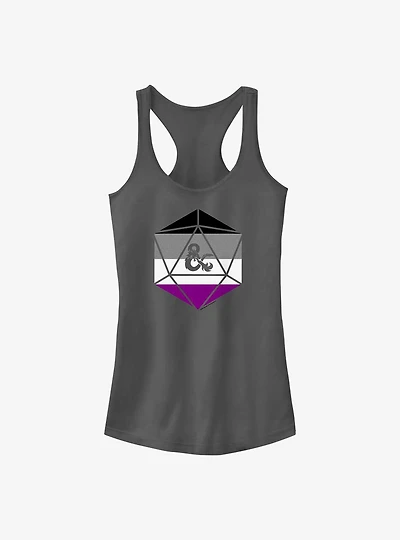 Dungeons & Dragons Asexual Pride Dice Pride Tank