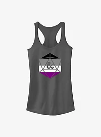 Dungeons & Dragons Asexual Pride Dice Pride Tank