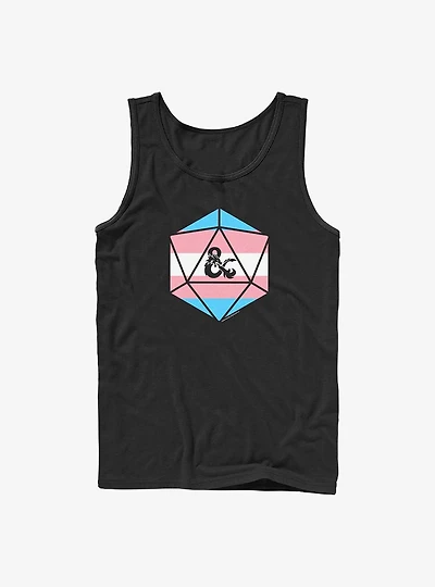 Dungeons & Dragons Transgender Pride Dice Pride Tank