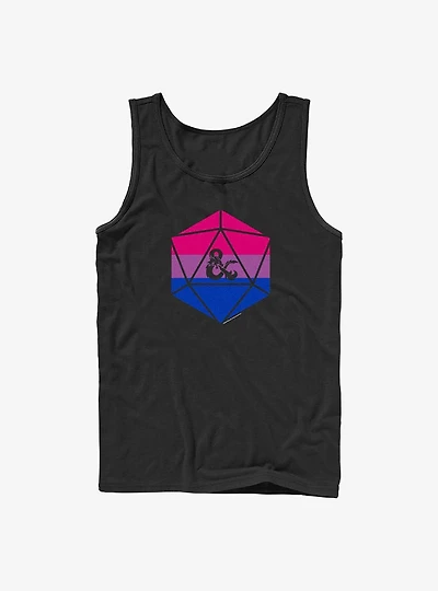 Dungeons & Dragons Bisexual Pride Dice Pride Tank