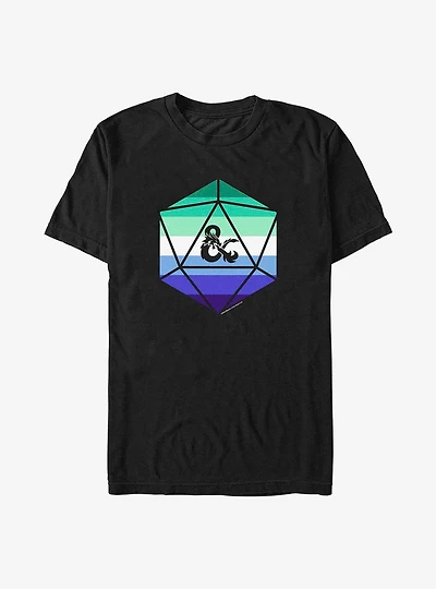 Dungeons & Dragons Gay Pride Dice Pride T-Shirt