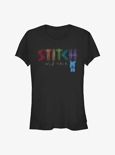 Disney Lilo & Stitch Was Here Pride T-Shirt