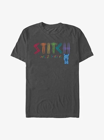 Disney Lilo & Stitch Stitch Was Here Pride T-Shirt