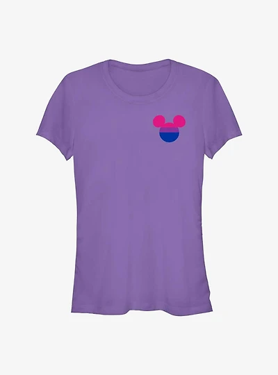 Disney Mickey Mouse Bisexual Badge Pride T-Shirt