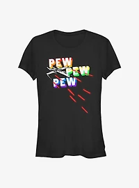 Star Wars Pew Rainbows Pride T-Shirt