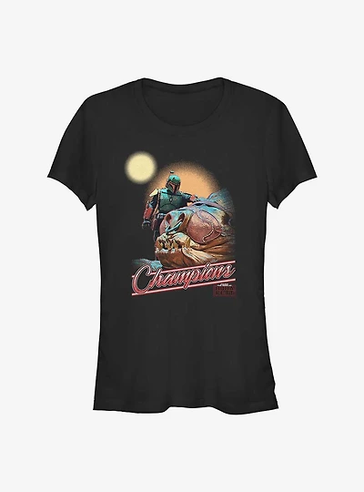 Star Wars The Book of Boba Fett Championship Breed Girls T-Shirt