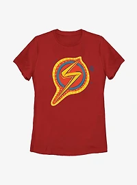 Marvel Ms. Decorative Symbol Womens T-Shirt