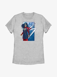Marvel Ms. Posterized Hero Shot Womens T-Shirt