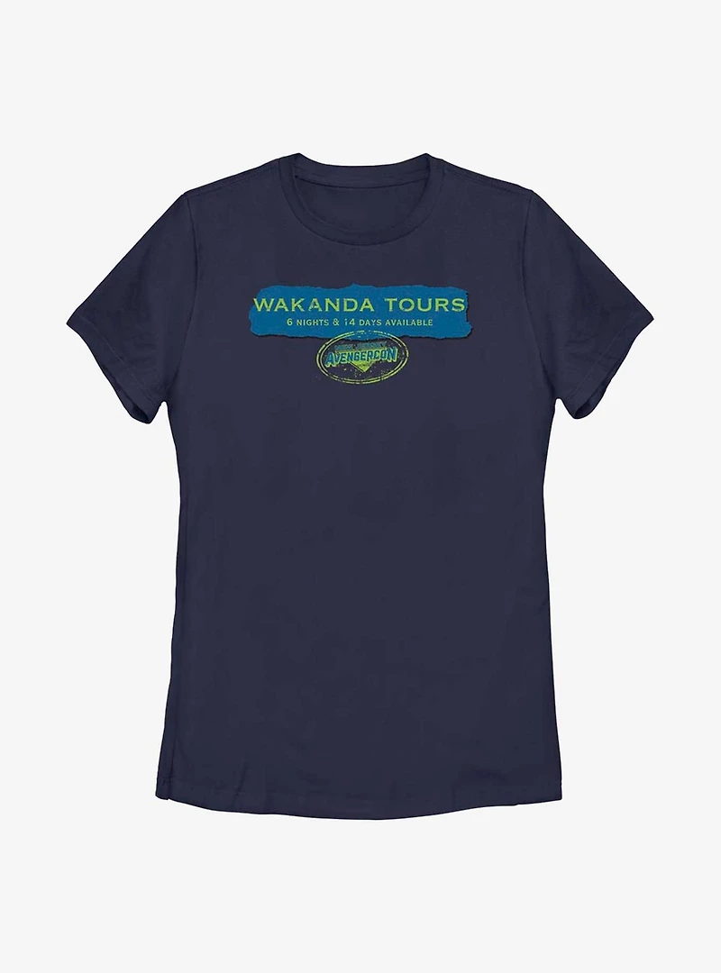 Marvel Ms. Wakanda Tours Avengercon Womens T-Shirt