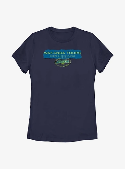 Marvel Ms. Wakanda Tours Avengercon Womens T-Shirt