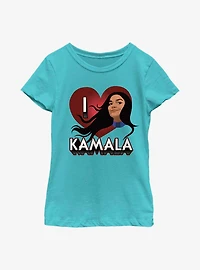 Marvel Ms. I Heart Kamala Youth Girls T-Shirt