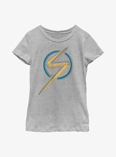 Marvel Ms. Marvel. Badge Youth Girls T-Shirt