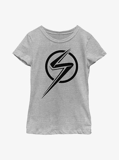 Marvel Ms. Single Color Youth Girls T-Shirt