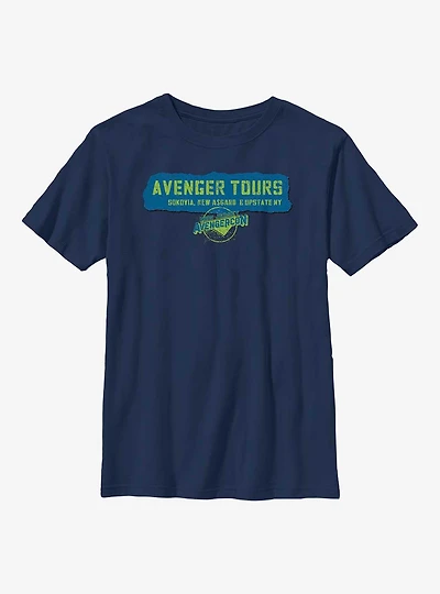 Marvel Ms. Avenger Tours Avengercon Youth T-Shirt