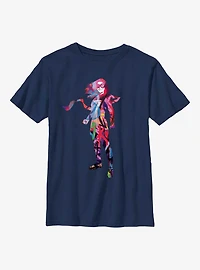 Marvel Ms. Graffiti Silhouette Youth T-Shirt