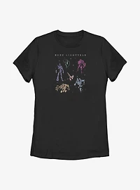 Disney Pixar Lightyear Chart Womens T-Shirt
