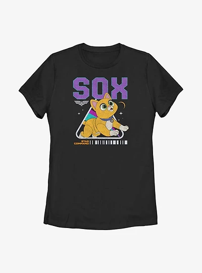 Disney Pixar Lightyear Sox Womens T-Shirt
