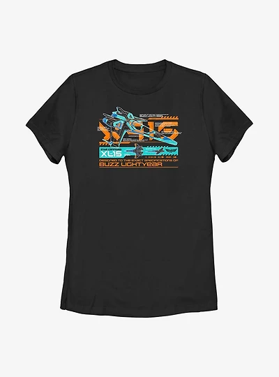 Disney Pixar Lightyear XL-15 Womens T-Shirt