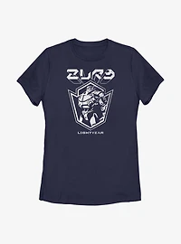 Disney Pixar Lightyear Zurg Badge Womens T-Shirt