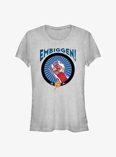 Marvel Ms. Embiggen Girls T-Shirt