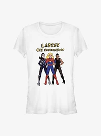 Marvel Ms. Ladies Get Info Girls T-Shirt