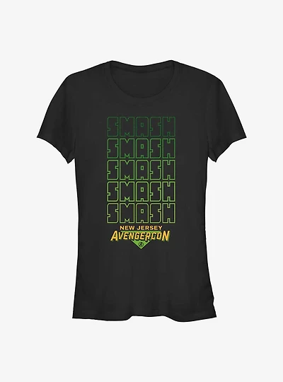 Marvel Ms. Avengerscon Smash Girls T-Shirt