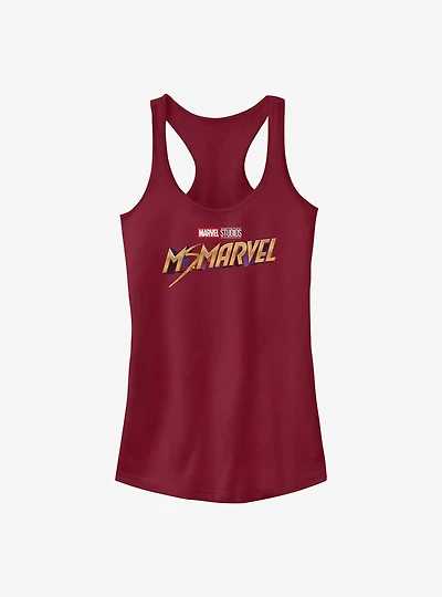Marvel Ms. Marvel Classic Logo Girls Tank