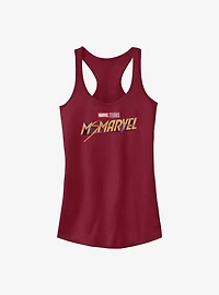 Marvel Ms. Marvel Classic Logo Girls Tank