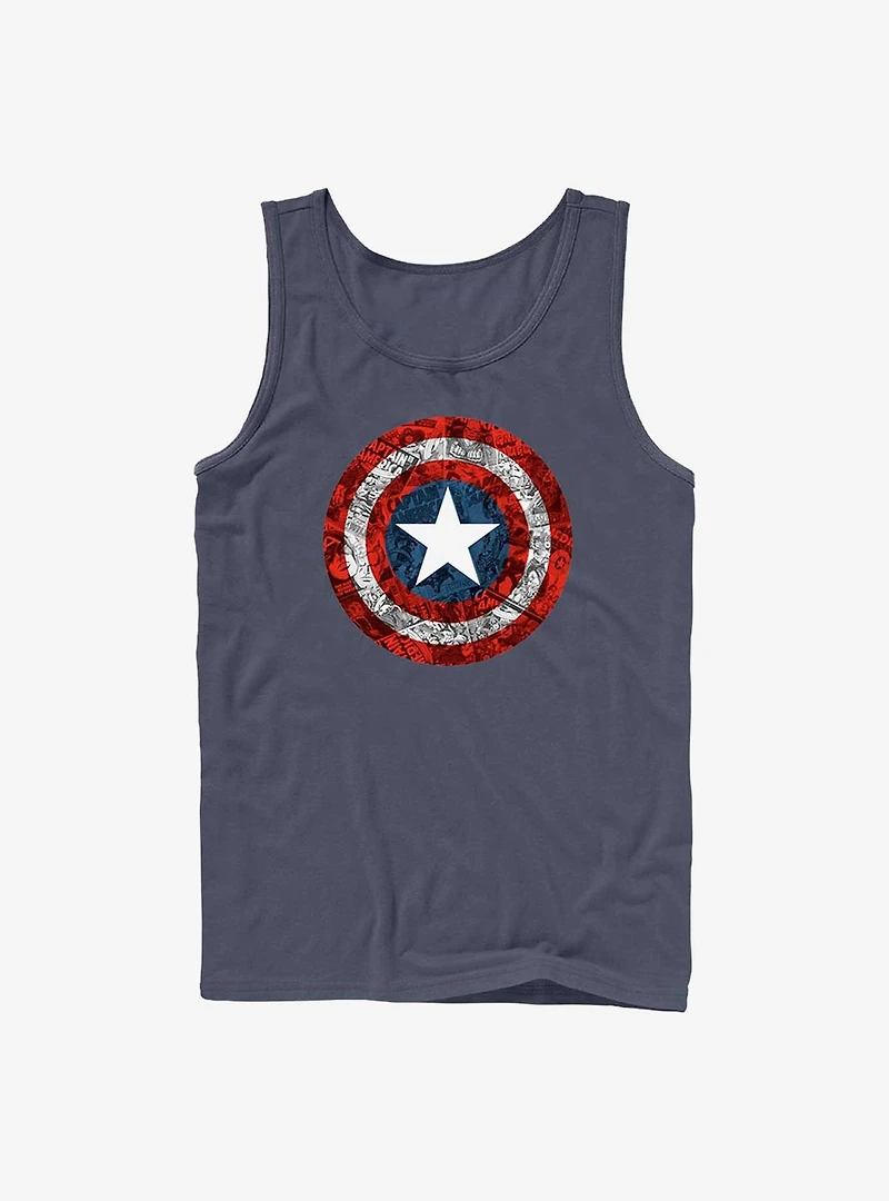 Marvel Captain America Comic Book Shield Tank