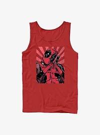 Marvel Deadpool Hand Heart Tank