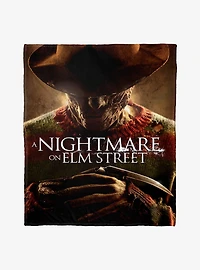 A Nightmare On Elm Street Poster Throw Blanket