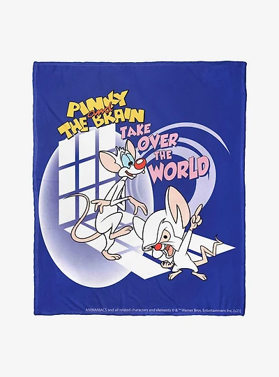 Animaniacs World Takeover Throw Blanket