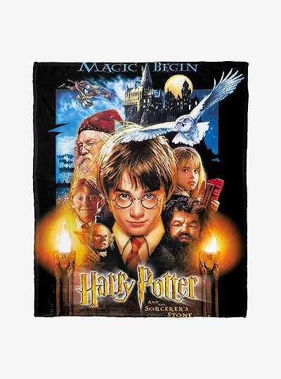 Harry Potter Sorcerer's Stone Throw Blanket