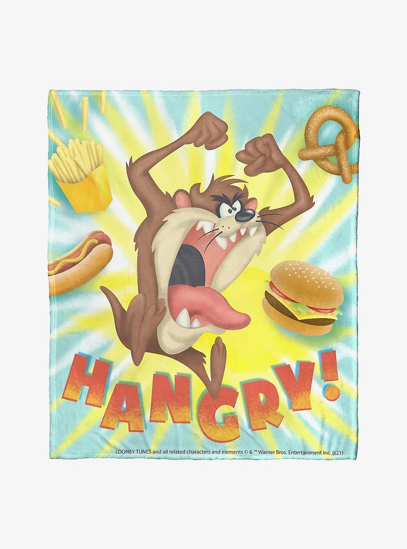 Looney Tunes Hangry Throw Blanket