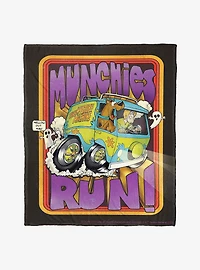 Scooby-Doo Munchies Run Throw Blanket