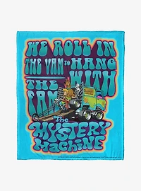 Scooby-Doo Roll In The Van Throw Blanket