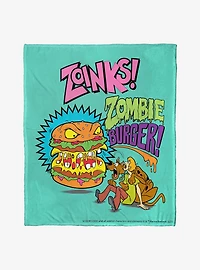 Scooby-Doo Zombie Burger Throw Blanket