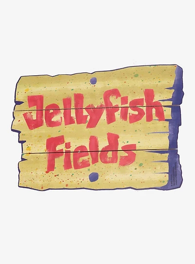 SpongeBob SquarePants Jellyfish Fields Wall Art