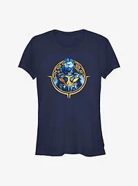 Marvel Thor: Love and Thunder Thor Circle Badge Girls T-Shirt