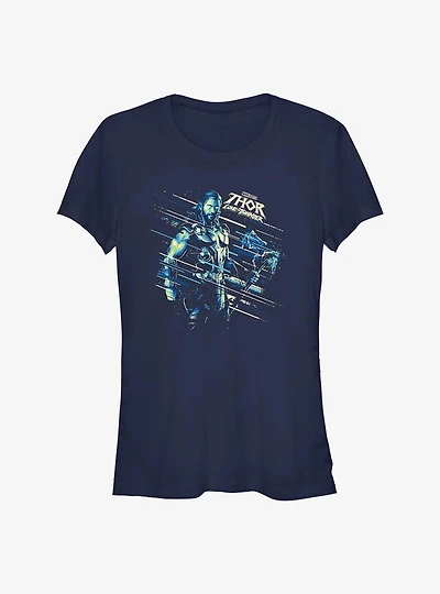 Marvel Thor: Love and Thunder Thor Hero Shot Girls T-Shirt