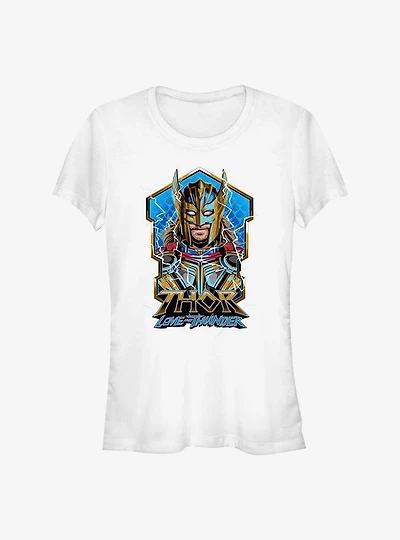 Marvel Thor: Love and Thunder Badge Of Thor Girls T-Shirt