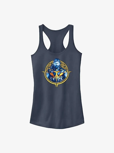 Marvel Thor: Love and Thunder Thor Circle Badge Girls Tank