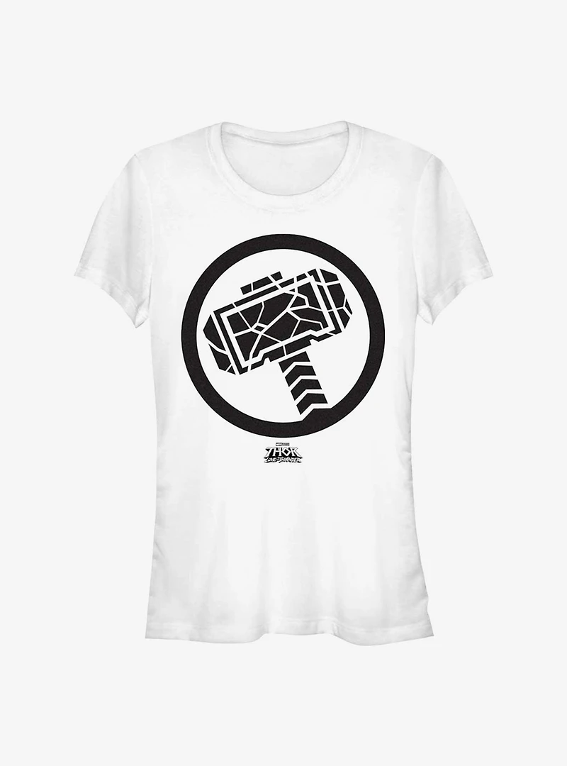 Marvel Thor: Love and Thunder Mjolnir Girls T-Shirt