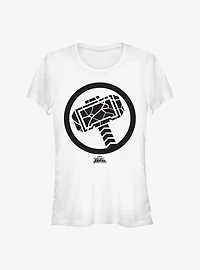 Marvel Thor: Love and Thunder Mjolnir Girls T-Shirt